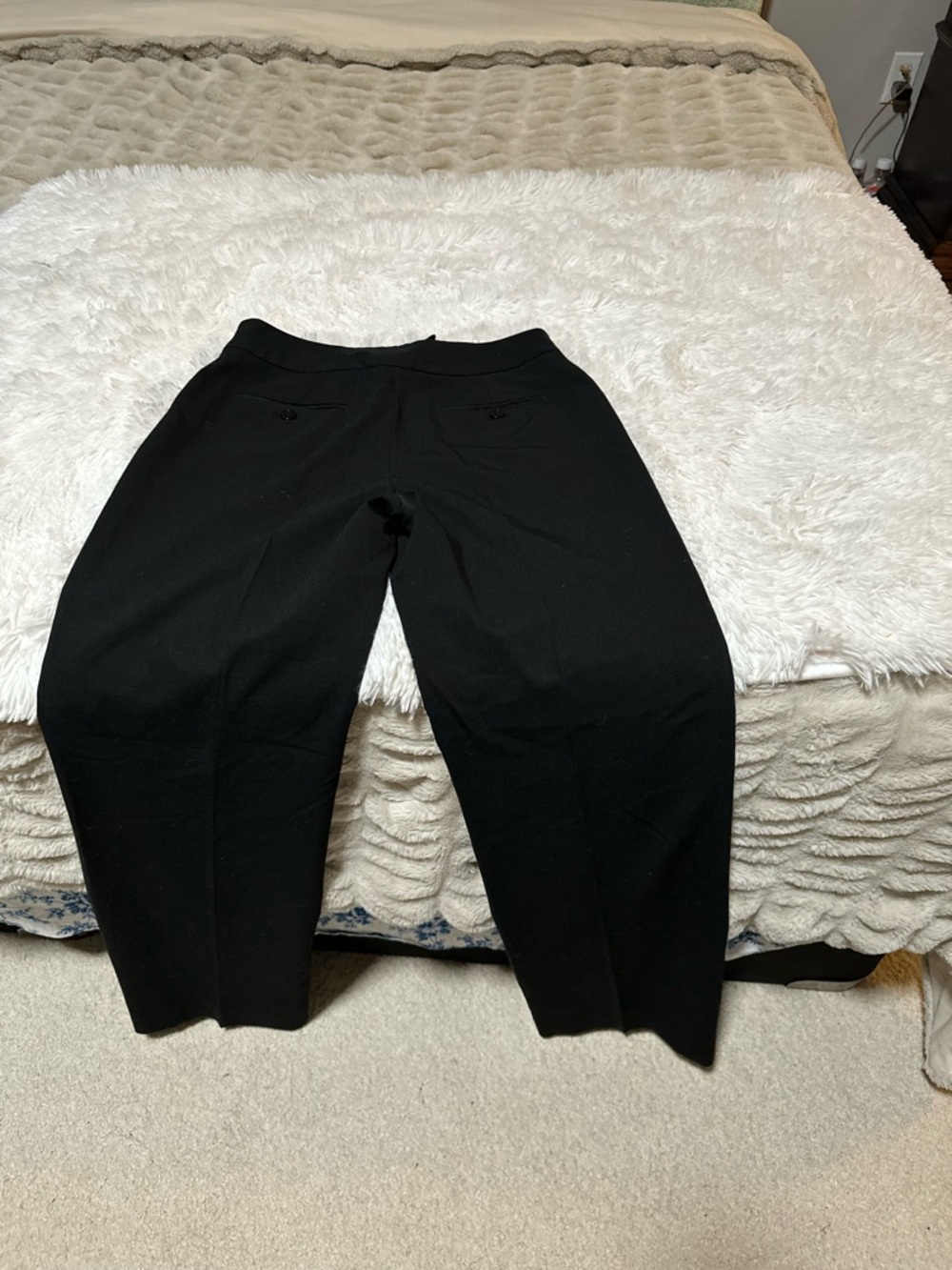 Ann Taylor Black Tailored Waist pants
